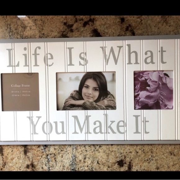 Life is What You Make It Collage Frame - Picture 1 of 2